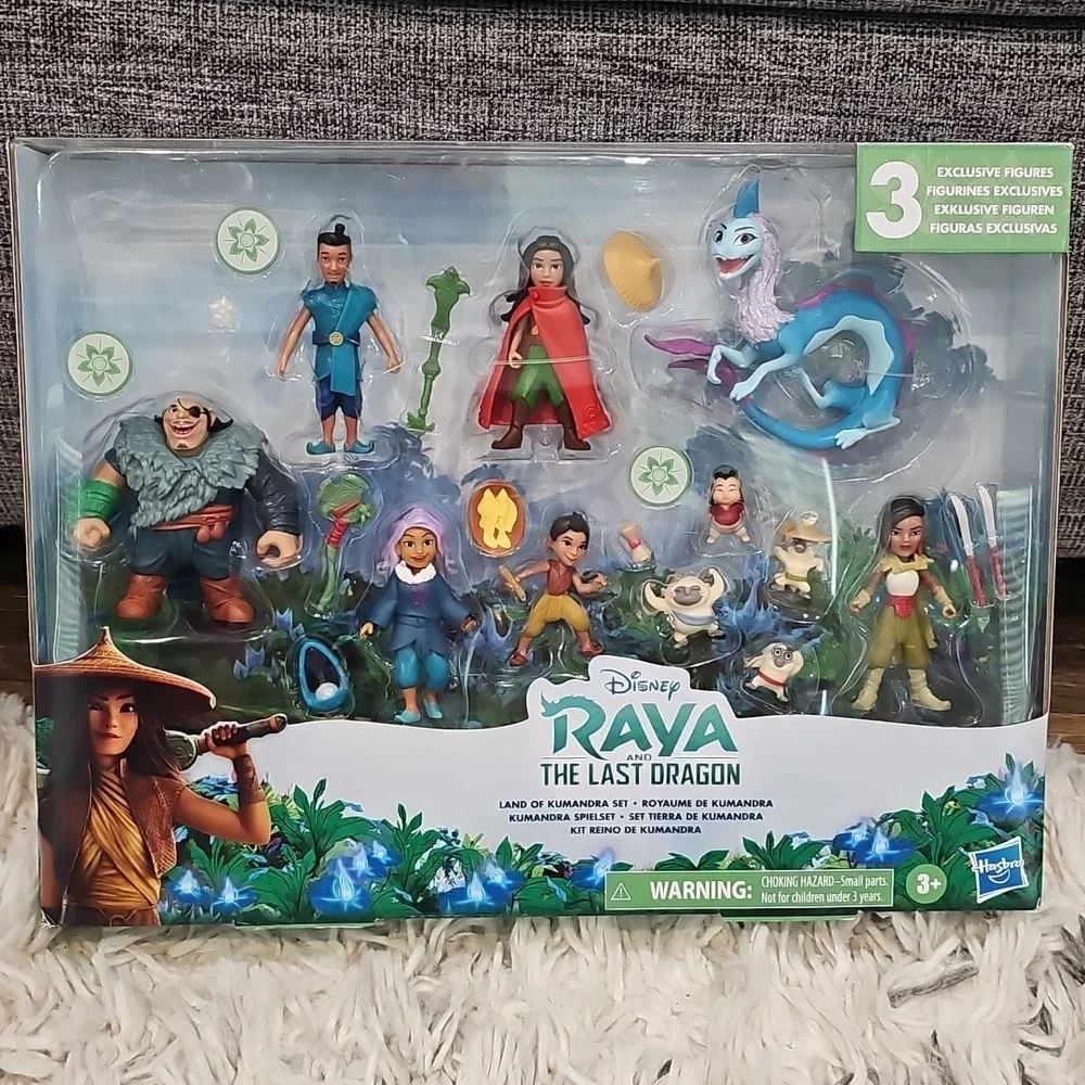 Disney Raya and The Last Dragon Bundle Of Toys